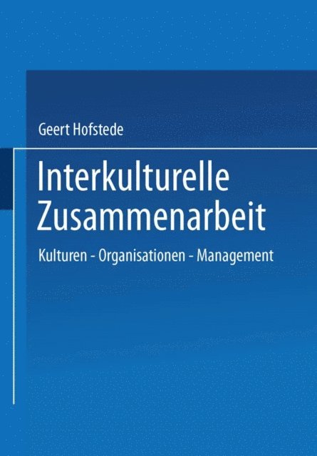 Geert Hofstede - Interkulturelle Zusammenarbeit, E-bok