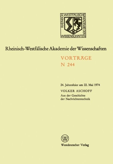 Volker Aschoff - Aus der Geschichte der Nachrichtentechnik, E-bok