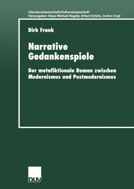 Dirk Frank - Narrative Gedankenspiele, E-bok