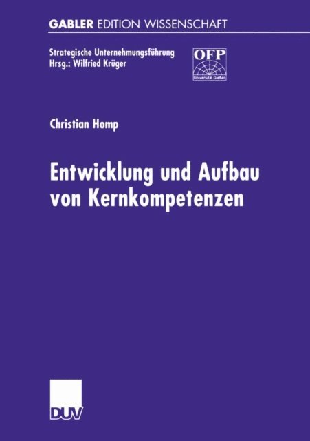 Christian Homp - Entwicklung und Aufbau von Kernkompetenzen, E-bok