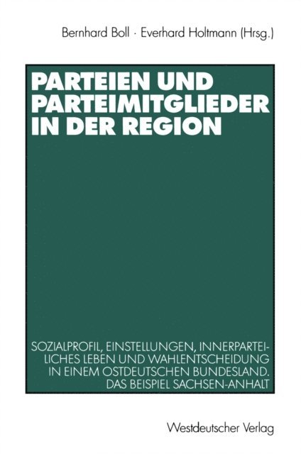 Everhard Holtmann, Bernhard Boll - Parteien und Parteimitglieder in der Region, E-bok