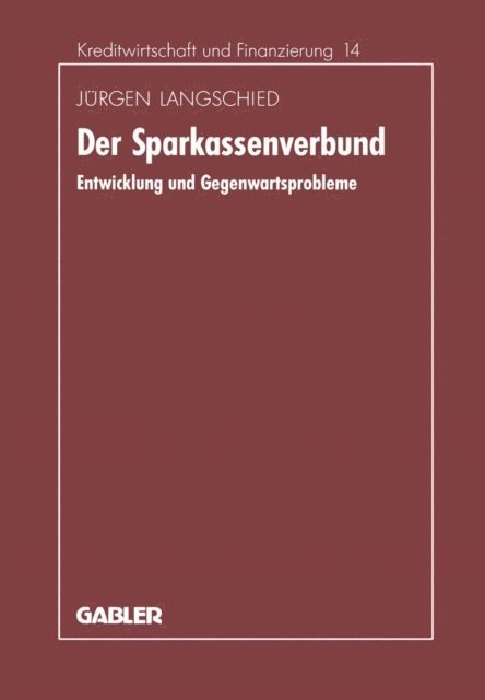 Jurgen Langschied - Der Sparkassenverbund, E-bok