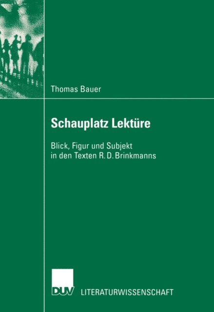 Thomas Bauer - Schauplatz Lektüre, E-bok