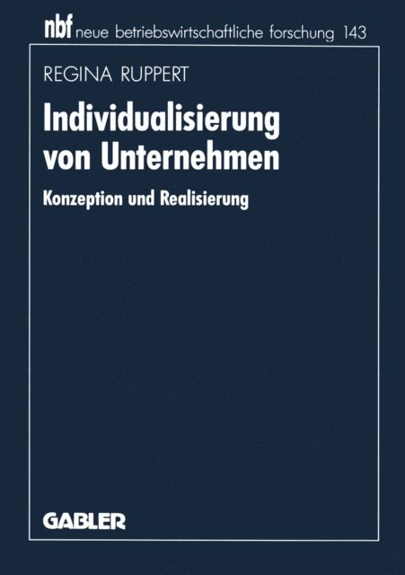 Regina Ruppert - Individualisierung von Unternehmen, E-bok. Tillgänglighet: Lägg i varukorg