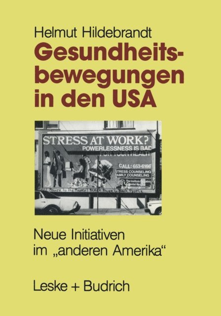 Helmut Hildebrandt - Gesundheitsbewegungen in den USA, E-bok