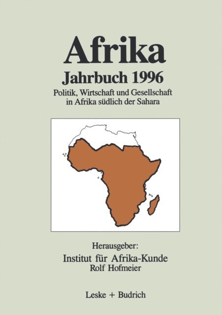 Rolf Hofmeier, Institut fur Afrika-Kunde - Afrika Jahrbuch 1996, E-bok