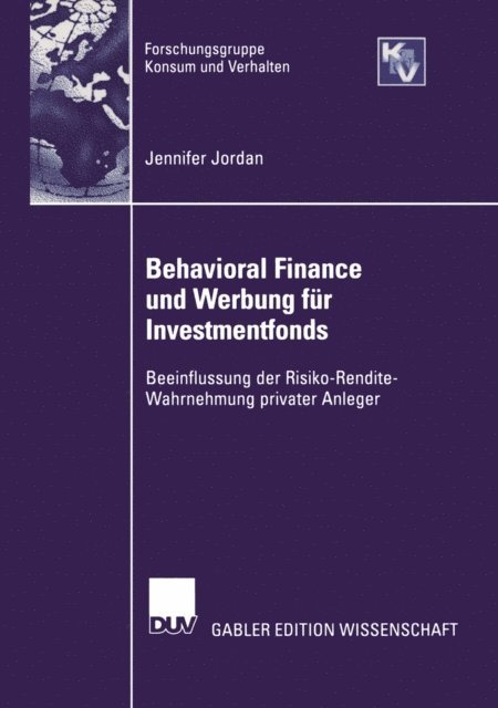 Jennifer Jordan - Behavioral Finance und Werbung für Investmentfonds, E-bok