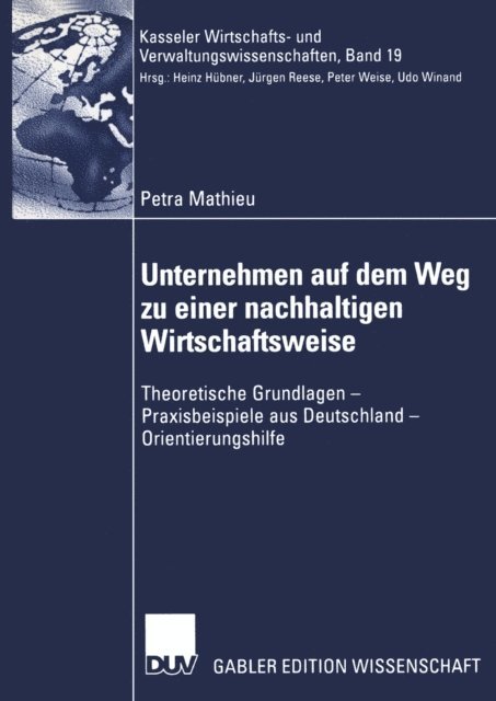 Petra Mathieu - Unternehmen auf dem Weg zu einer nachhaltigen Wirtschaftsweise, E-bok