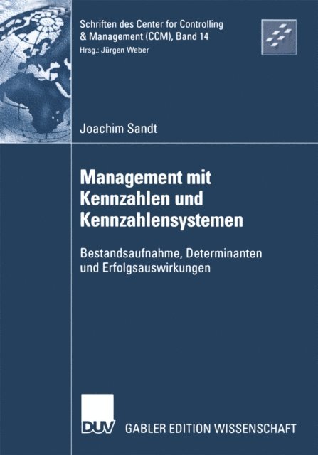 Joachim Sandt - Management mit Kennzahlen und Kennzahlensystemen, E-bok