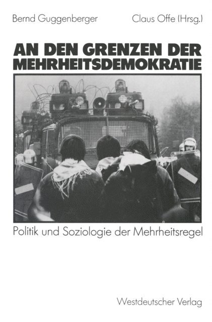 Claus Offe - An den Grenzen der Mehrheitsdemokratie, E-bok