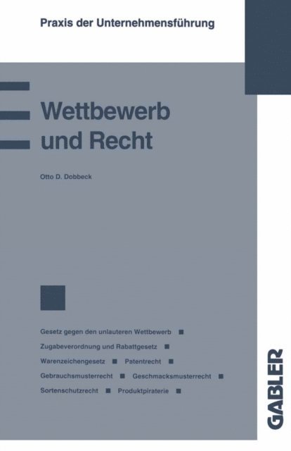 Otto D. Dobbeck - Wettbewerb und Recht, E-bok
