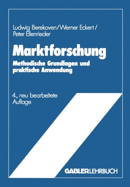 Ludwig Berekoven - Marktforschung, E-bok