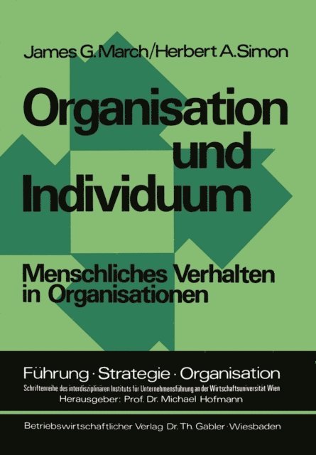 James G. March - Organisation und Individuum, E-bok