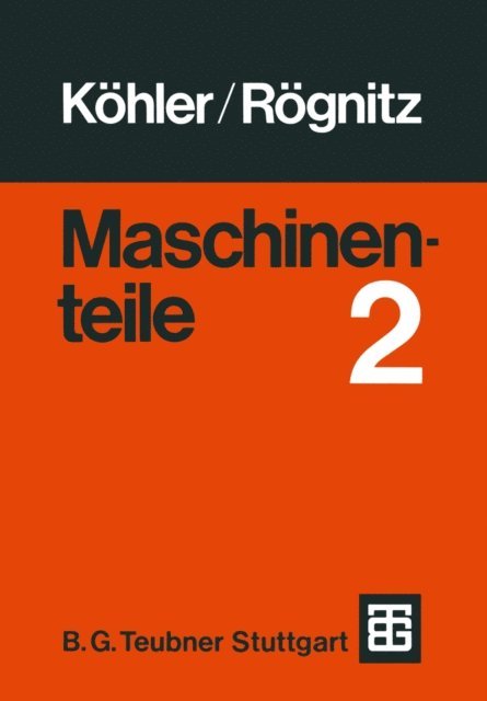 G. Kohler - Maschinenteile, E-bok