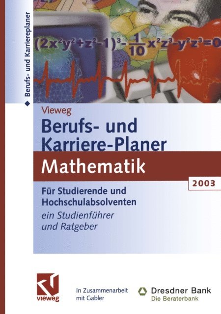 Regine Kramer, Christine Haite - Vieweg Berufs- und Karriere-Planer 2003: Mathematik, E-bok