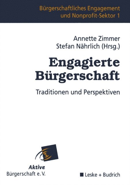 Stefan Nahrlich, Annette Zimmer - Engagierte Bürgerschaft, E-bok