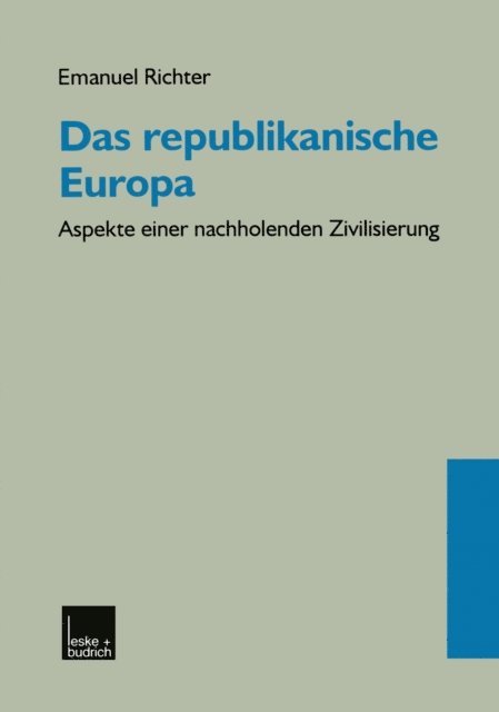 Emanuel Richter - Das republikanische Europa, E-bok