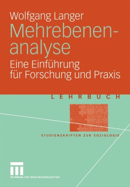 Wolfgang Langer - Mehrebenenanalyse, E-bok