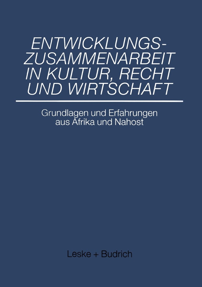 Volker Nienhaus - Entwicklungszusammenarbeit in Kultur, Recht und Wirtschaft, Häftad