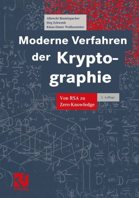 Klaus-Dieter Wolfenstetter, Jorg Schwenk, Albrecht Beutelspacher - Moderne Verfahren der Kryptographie, E-bok