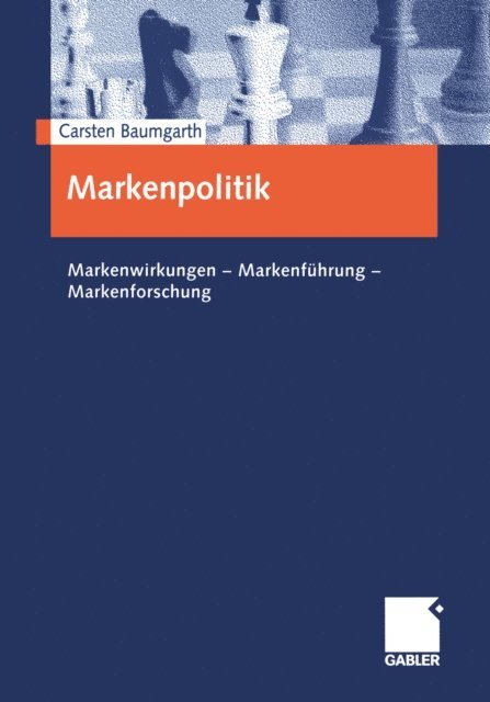 Carsten Baumgarth - Markenpolitik, E-bok
