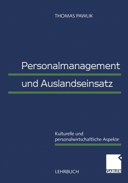 Thomas Pawlik - Personalmanagement und Auslandseinsatz, E-bok