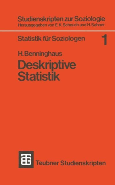 Hans Benninghaus - Deskriptive Statistik, E-bok
