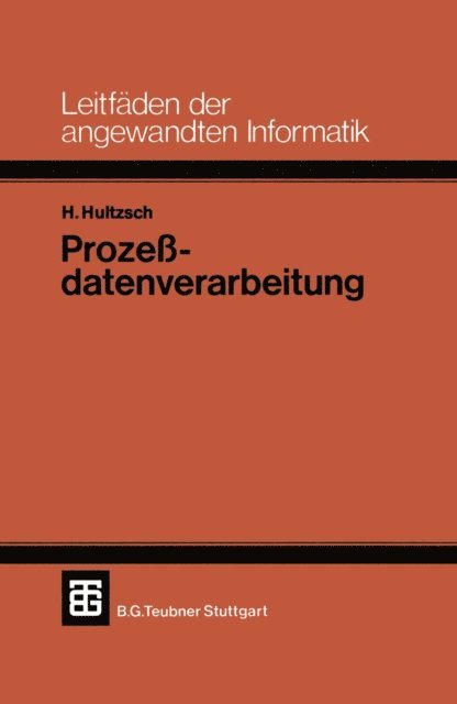 Hagen Hultzsch - Prozeßdatenverarbeitung, E-bok