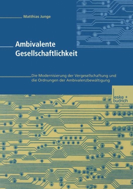 Matthias Junge - Ambivalente Gesellschaftlichkeit, E-bok