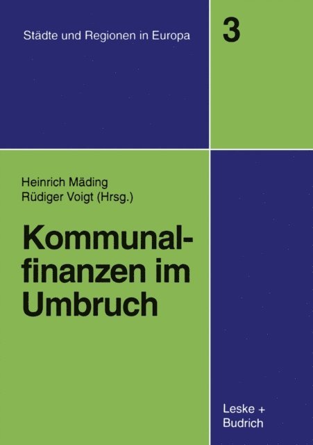 Rudiger Voigt, Heinrich Mading - Kommunalfinanzen im Umbruch, E-bok