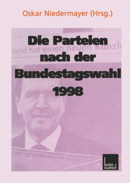 Oskar Niedermayer - Die Parteien nach der Bundestagswahl 1998, E-bok