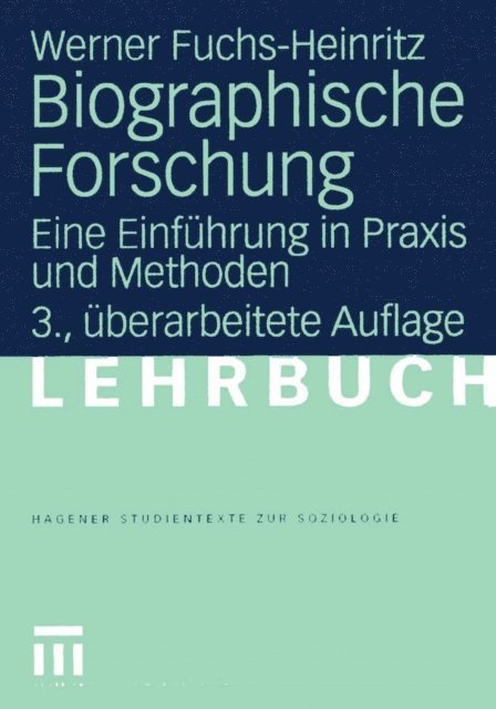 Werner Fuchs-Heinritz - Biographische Forschung, E-bok