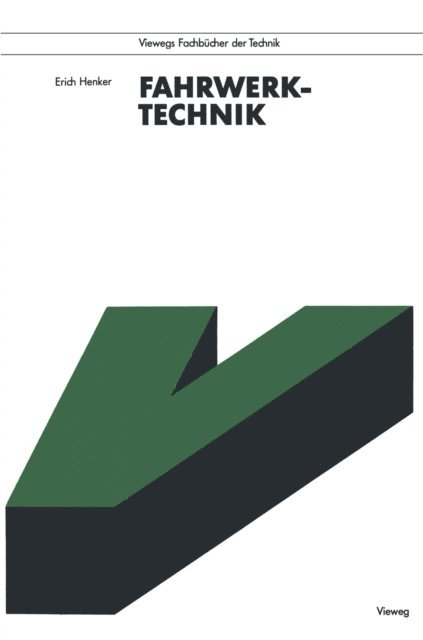 Erich Henker - Fahrwerktechnik, E-bok