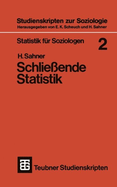 Heinz Sahner - Statistik für Soziologen 2, E-bok