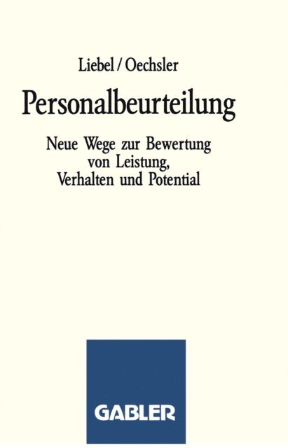 Walter A. Oechsler - Personalbeurteilung, E-bok