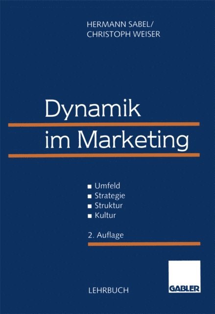 Christoph Weiser, Hermann Sabel - Dynamik im Marketing, E-bok
