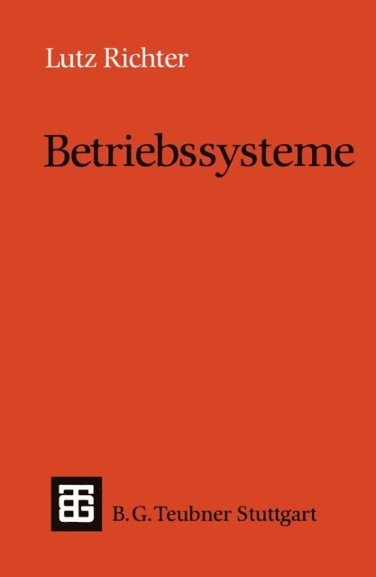 Lutz Richter - Betriebssysteme, E-bok