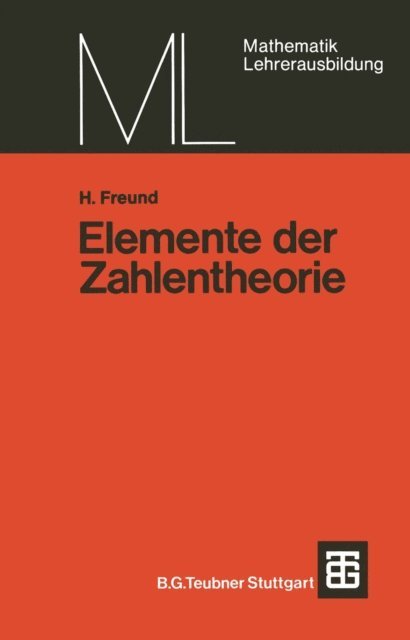 Helmut Freund - Elemente der Zahlentheorie, E-bok