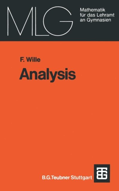 Friedrich Wille - Analysis, E-bok