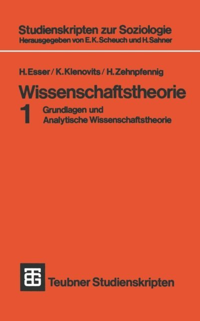 H. Zehnpfennig, K. Klenovits, H. Esser - Wissenschaftstheorie, E-bok