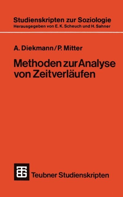 P. Mitter - Methoden zur Analyse von Zeitverläufen, E-bok