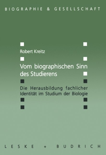 Robert Kreitz - Vom biographischen Sinn des Studierens, E-bok