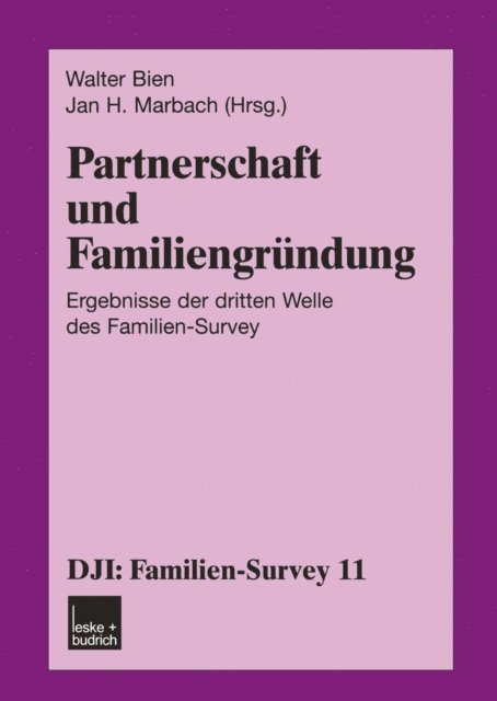 Jan H. Marbach, Walter Bien - Partnerschaft und Familiengründung, E-bok