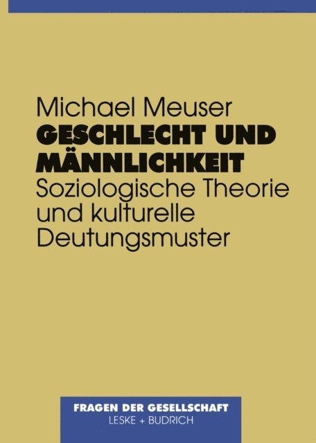 Michael Meuser - Geschlecht und Männlichkeit, E-bok