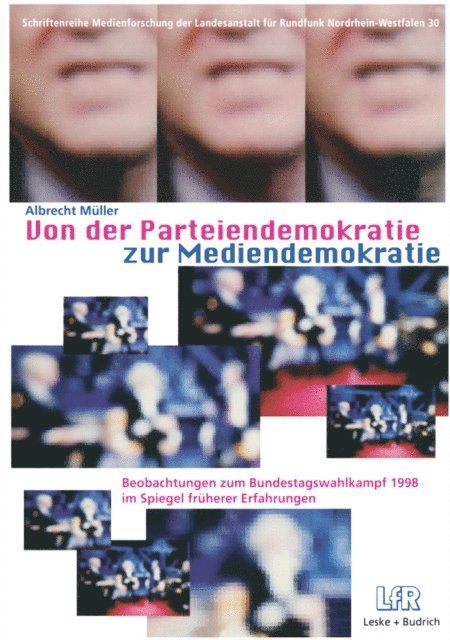 Albrecht Muller - Von der Parteiendemokratie zur Mediendemokratie, E-bok
