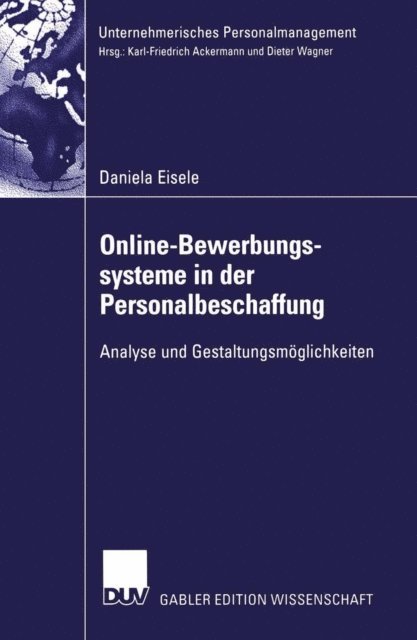 Daniela Eisele - Online-Bewerbungssysteme in der Personalbeschaffung, E-bok