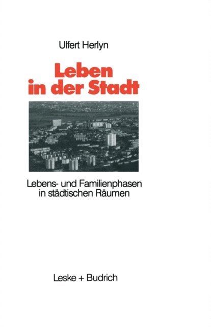 Ulfert Herlyn - Leben in der Stadt, E-bok