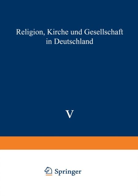 Bernhard Schafers, Franz-Xaver Kaufmann - Religion, Kirche und Gesellschaft in Deutschland, E-bok