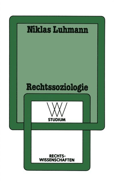 Niklas Luhmann - Rechtssoziologie, E-bok