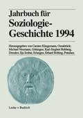 Jahrbuch fr Soziologiegeschichte 1994